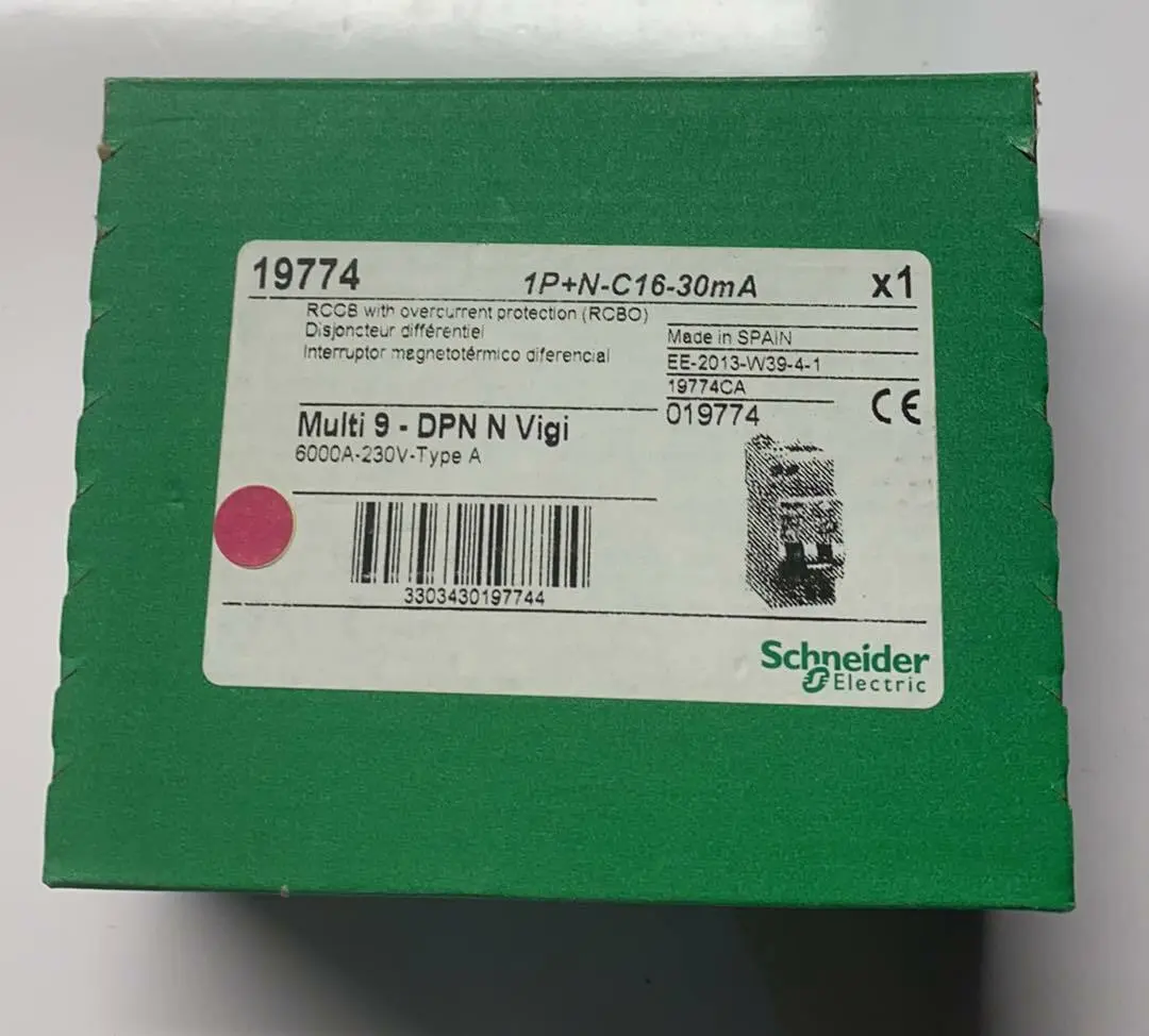 Produktfoto 1 von Schneider Electric Leitungsschutzschalter Multi9 DPN N Vigi | 19774