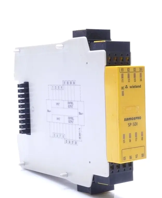 Produktfoto 1 von Wieland samosPRO Digitales Ein/-Ausgangs-Modul SP-SDI8-P1-K-C | R1.190.0060.0