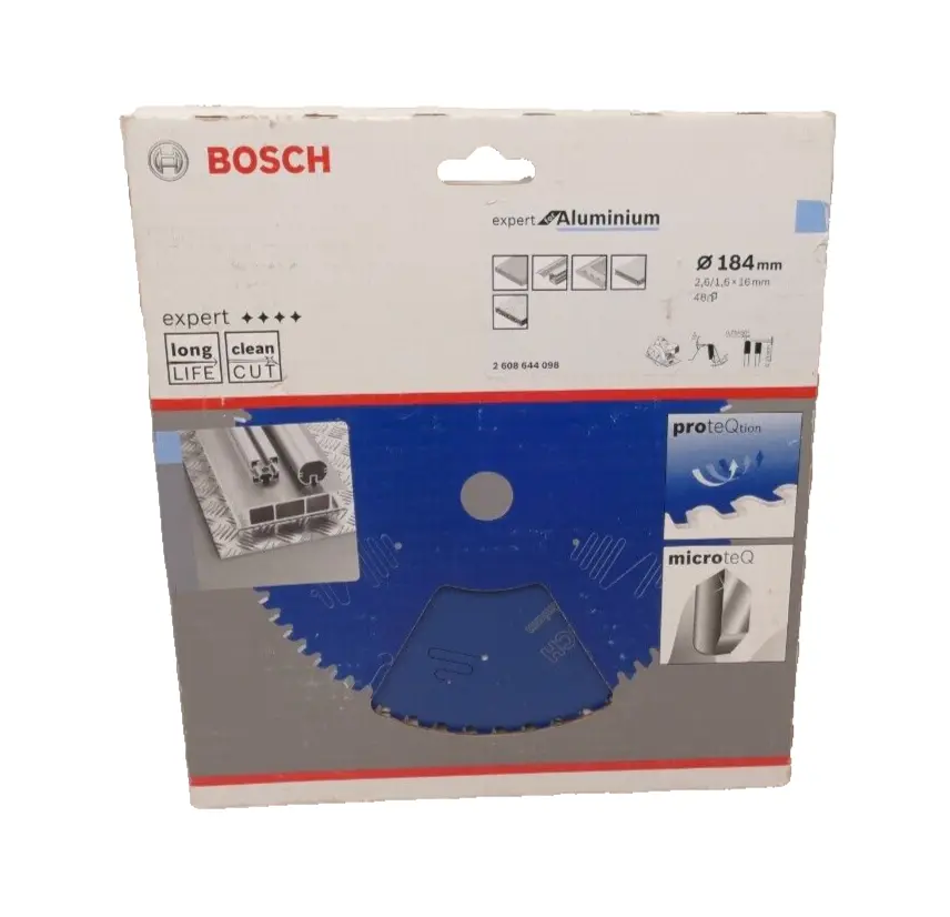 Produktfoto 1 von Bosch Kreissägeblatt expert for Aluminium | Ø184x2,6/1,6x16mm | 2608644098