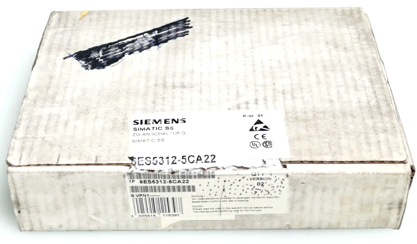 Produktfoto 1 von Siemens Simatic S5 Anschaltung 6ES5312-5CA22 | E:02 | 6ES5 312-5CA22