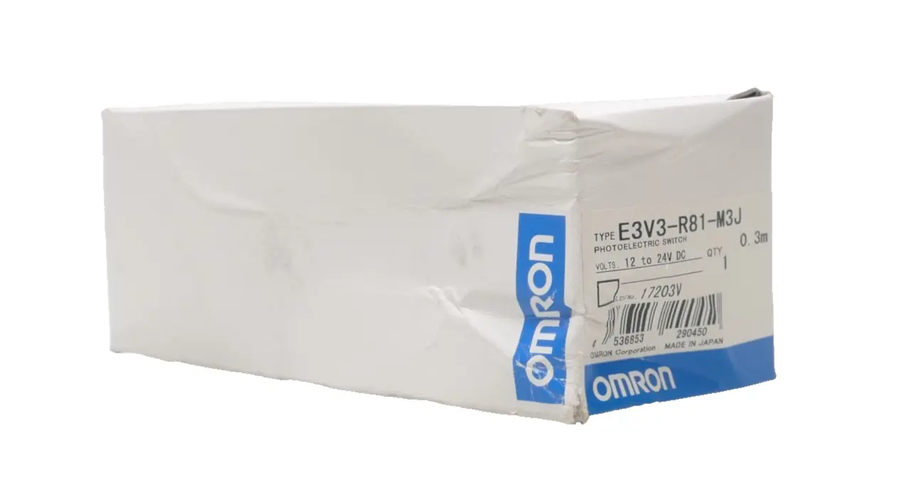 Produktfoto 1 von Omron Photoelectric Switch 0,3m | E3V3-R81-M3J