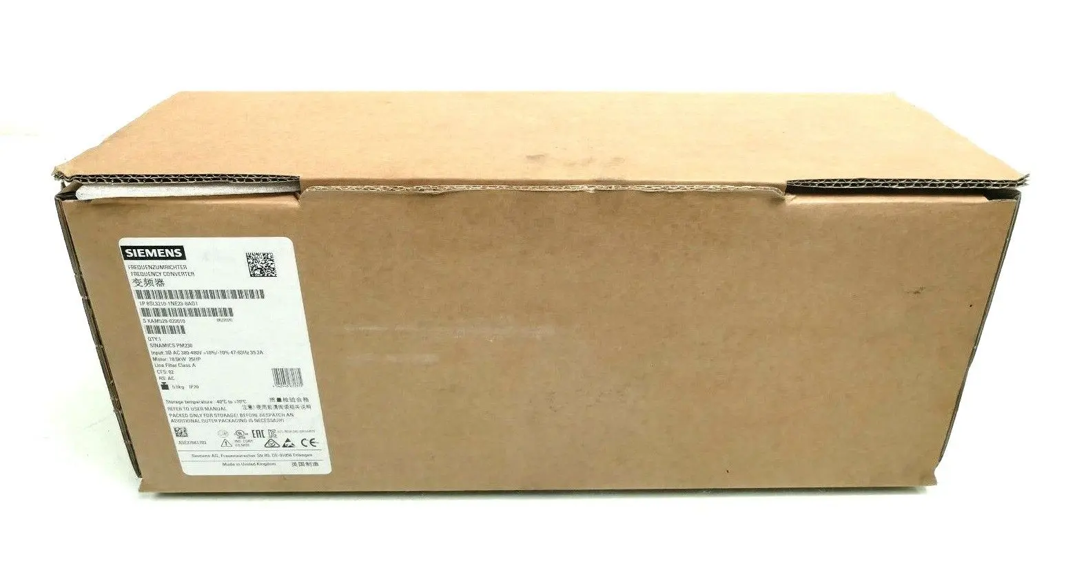 Produktfoto 1 von Siemens SINAMICS PM230 | 6SL3 210-1NE23-8AG1 | CFS:02 | 6SL3210-1NE23-8AG1