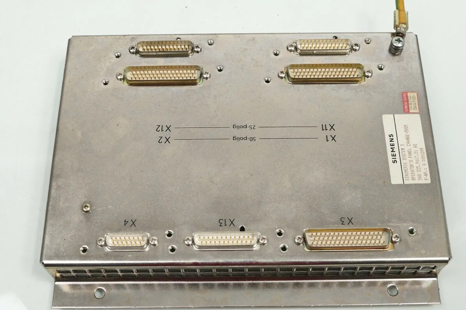 Produktfoto 1 von Siemens Sinumerik Operator's Panel | 548 025.917.01 AS + 6FX1121-5AA01