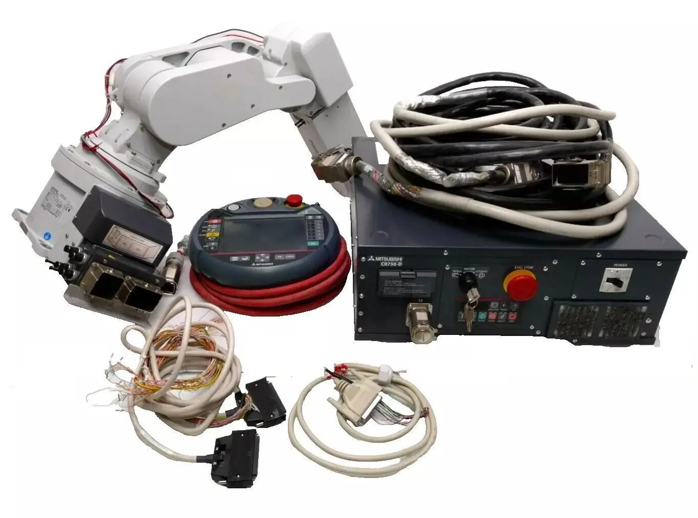 Produktfoto 1 von Mitsubishi RV-2FB-D1-S15 Industrial Robot + CR750-D + R56TB | RV2FBD1S15 4 teilig