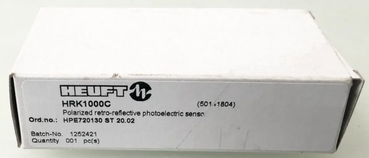 Heuft HRK1000C Photoelectric Sensor HPE720130 ST 20.02
