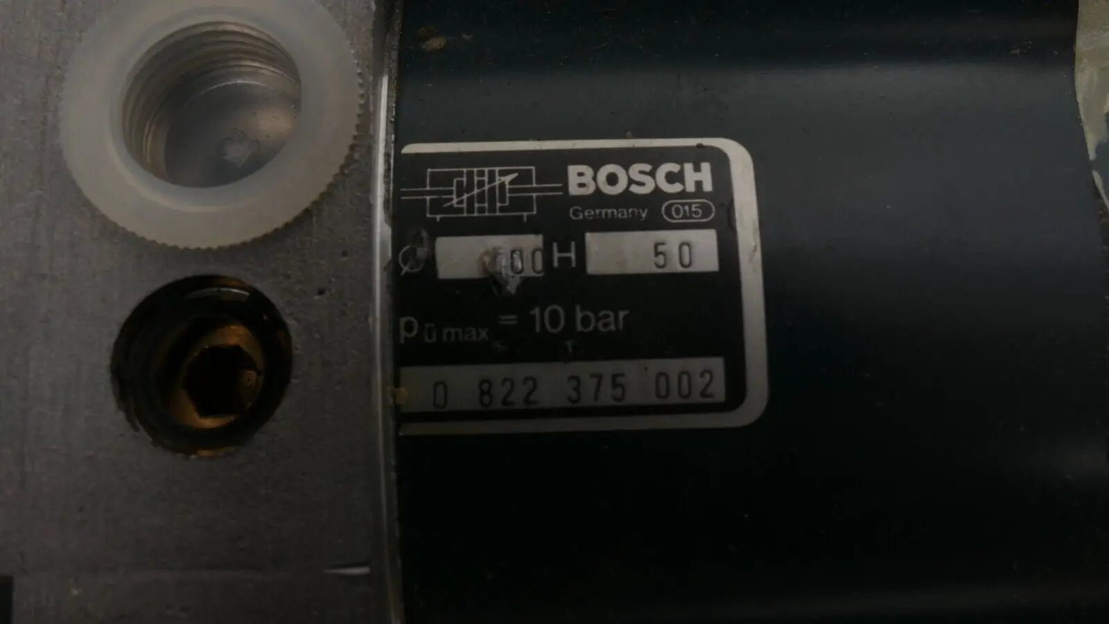 Produktfoto 1 von Bosch 0 822 375 002 Pneumatik-Hubzylinder | ∅ 100 H:50 | 0822375002