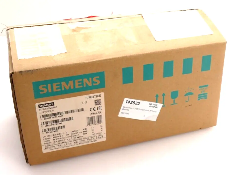 Produktfoto 1 von Siemens AC Servomotor 1FL6 054-2AF21-0AG1 | FS:02 | 1FL6054-2AF21-0AG1