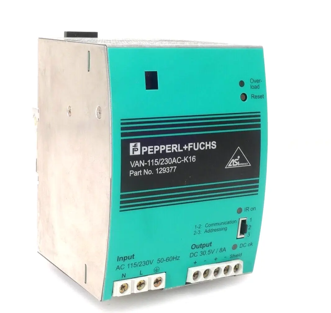 Produktfoto 1 von Pepperl + Fuchs AS-Interface Stromversorgung VAN-115/230AC-K16 | 129377