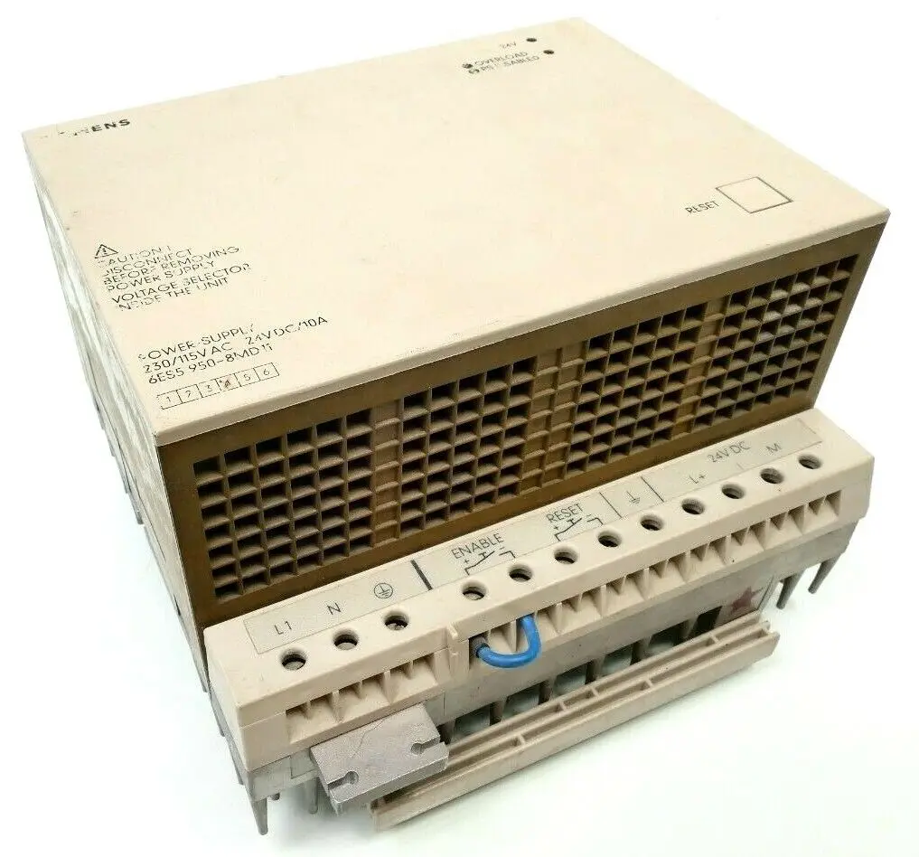 Produktfoto 1 von Siemens SIMATIC S5 Stromversorgung 6ES5 950-8MD11 | 6ES5950-8MD11