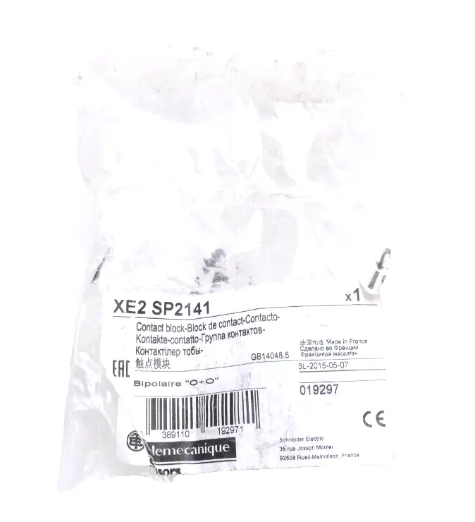 Produktfoto 1 von Telemecanique Sensors XE2 SP2141 Contact block XE2SP2141 | 019297