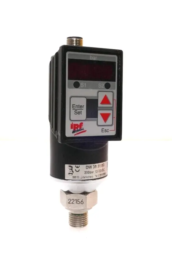 Produktfoto 1 von Ipf Electronic DW 35 31 0G Drucksensor / Druckwächter | DW35310G