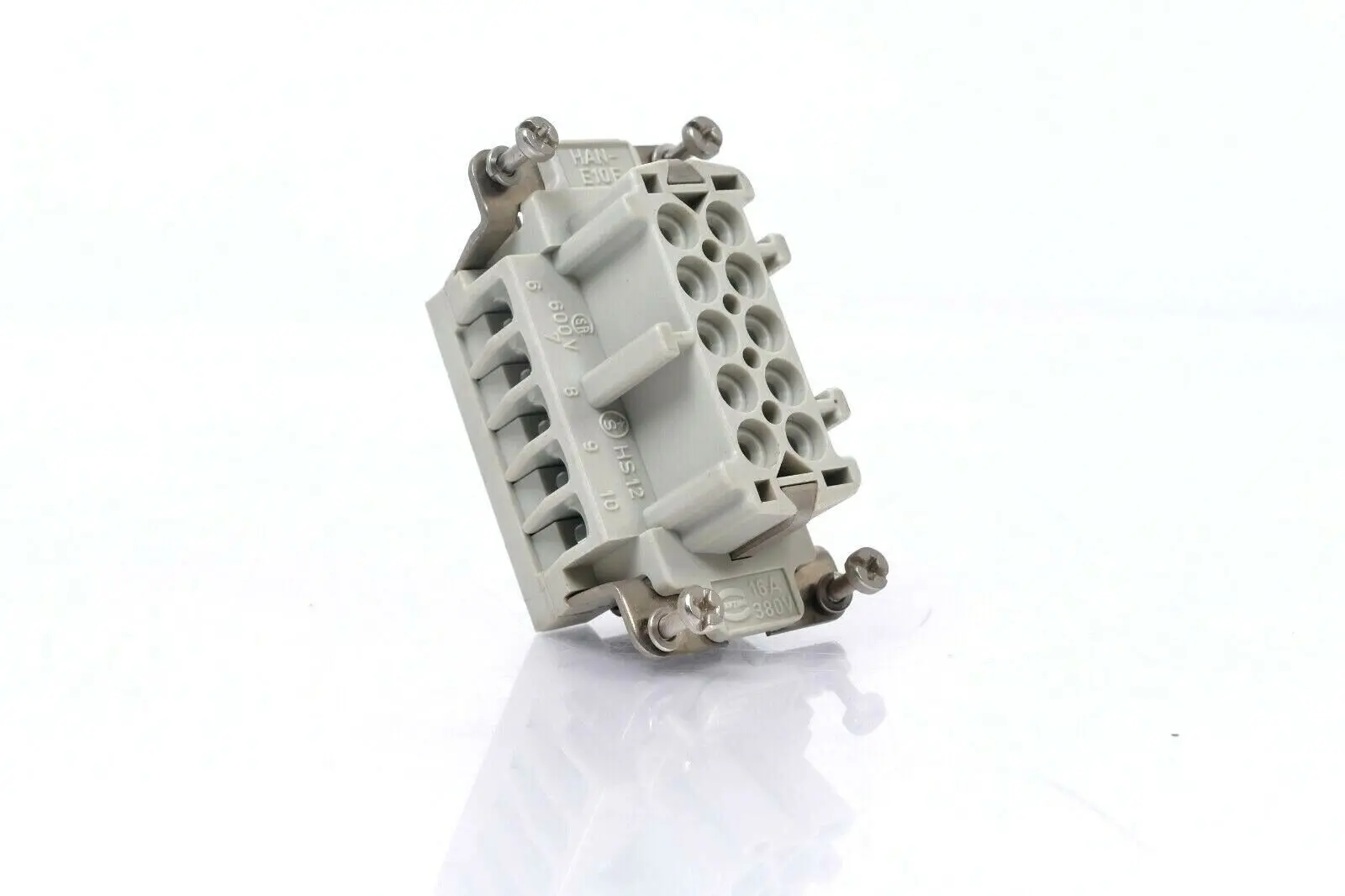 Produktfoto 1 von Harting Einsatz 16A 380V | HAN-E10F