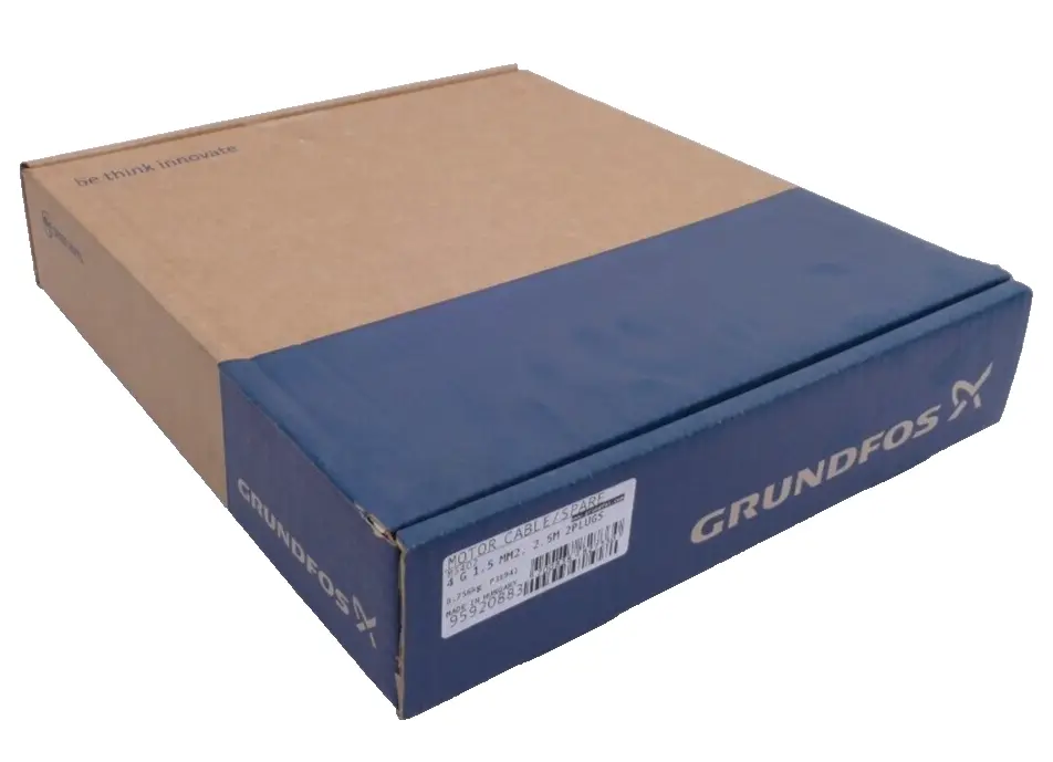 Produktfoto 1 von Grundfos 95920883 Motor Cable/Spare 4 G 1.5 MM2 | P31941 | 2,5m