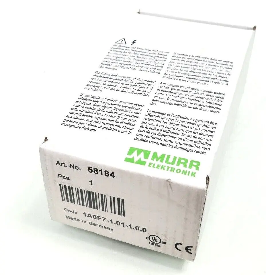 Produktfoto 1 von Murr Elektronik PROFINET Managed Netzwerk Switch TREE-M-5TX PN IP67 | 58184