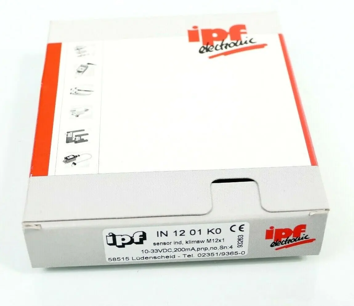 Produktfoto 1 von Ipf Induktiver Sensor IN 12 01 K0 | IN1201K0