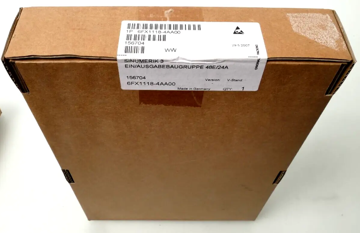 Siemens SINUMERIK Ein-/Ausgabebaugruppe 6FX1 118-4AA00 | E:01 | 6FX1118-4AA00