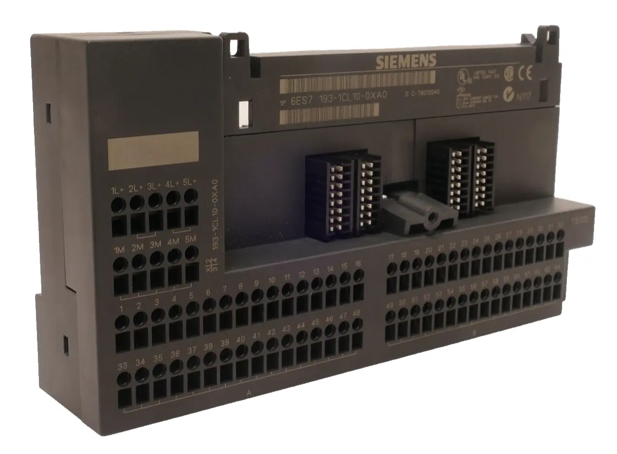 Produktfoto 1 von 2x Siemens ET200L Terminalblock 6ES7 193-1CL10-0XA0 | E:01 | 6ES7193-1CL10-0XA0
