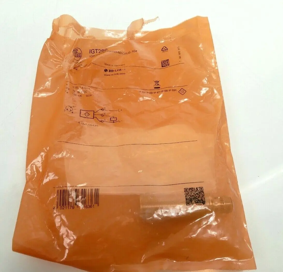 Produktfoto 1 von Ifm Induktiver Ganzmetallsensor IGK3007BFRKG/AM/IO/US-104 | IGT260