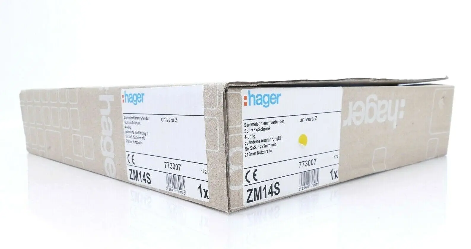 Produktfoto 1 von Hager univers Z Sammelschienenverbinder ZM14S | 773007