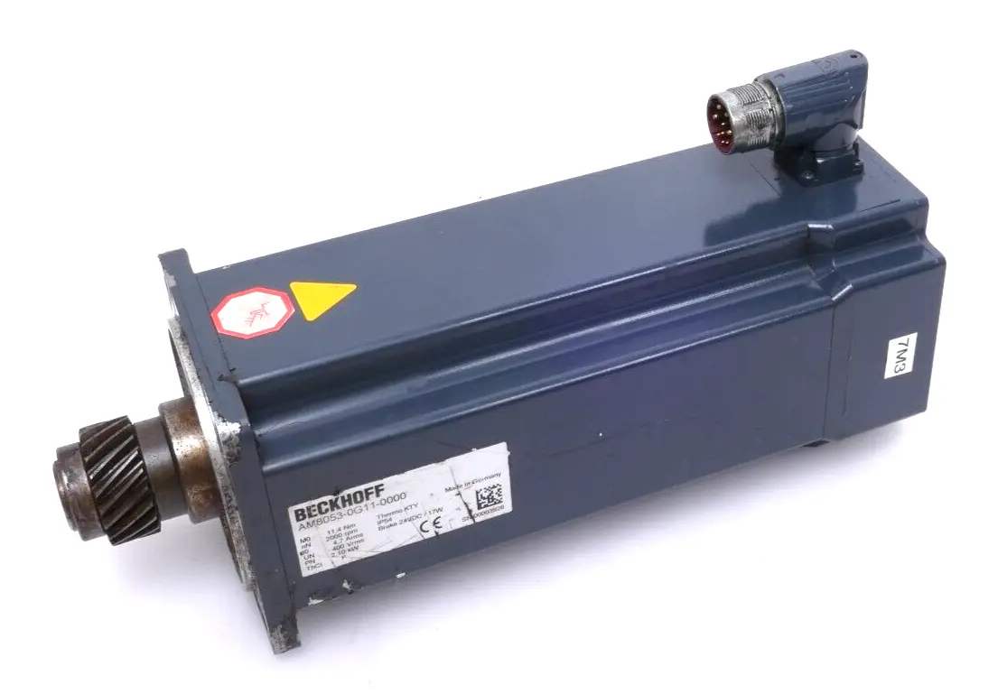 Produktfoto 1 von Beckhoff Servomotor 11,4 Nm 2000 rpm 2,10 kW | AM8053-0G11-0000