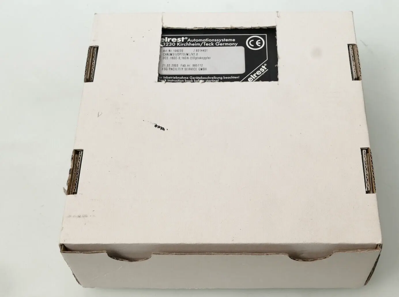 Produktfoto 1 von Elrest 106220 CAN/MS1/OPTO/ML/V2.0 DCE-16DE-3;16DA-2/Optokoppler