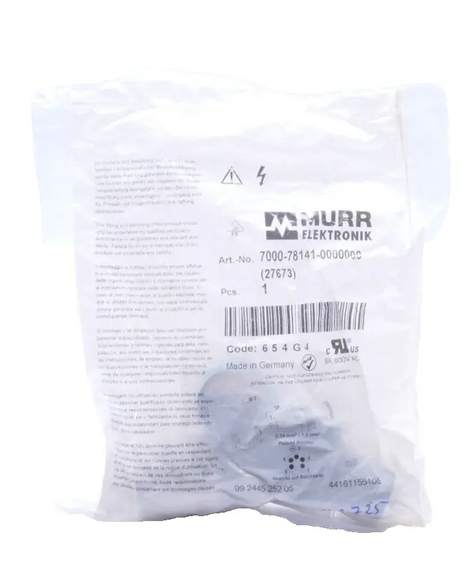Produktfoto 1 von Murr Elektronik 7/8'' St. 90° Schraubklemmanschluss | 7000-78141-0000000