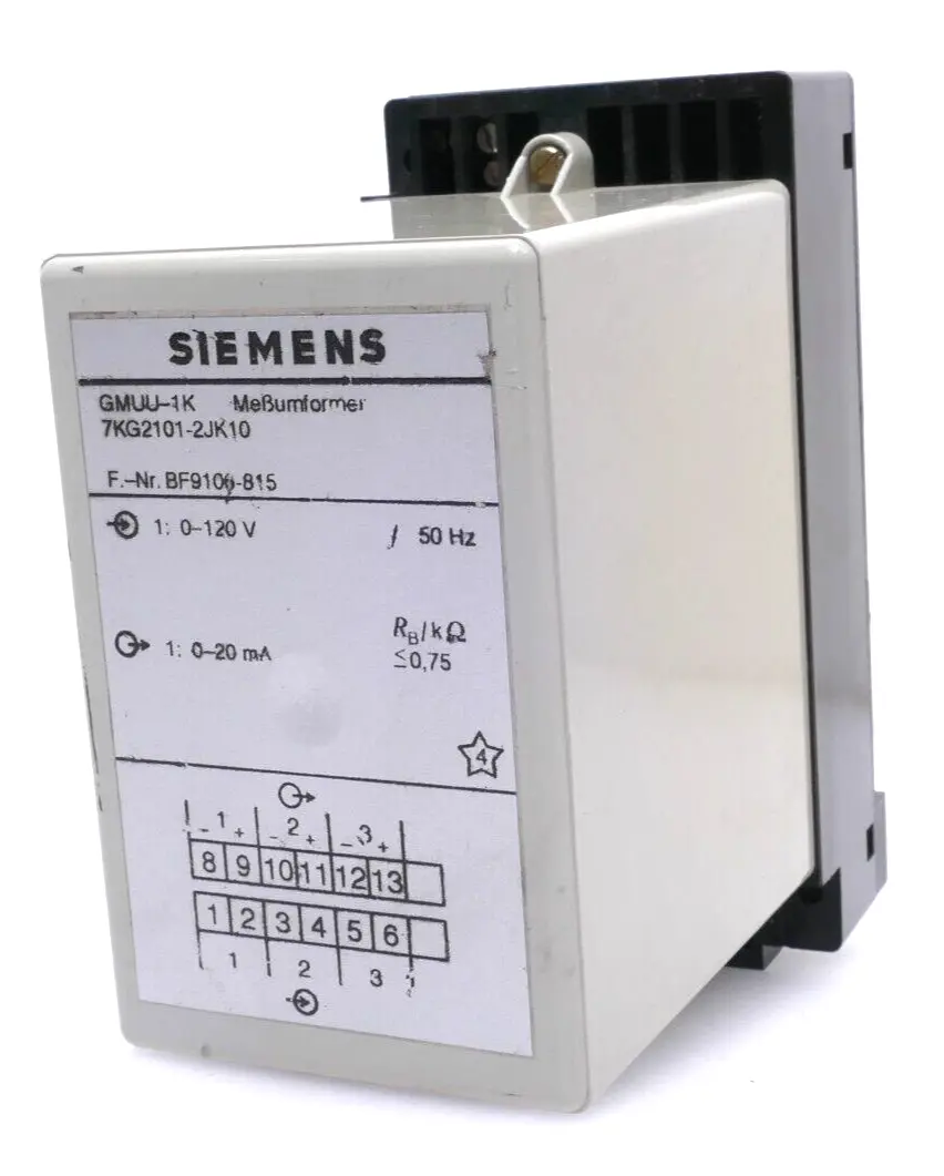Produktfoto 1 von Siemens Meßumformer 7KG2 101-2JK10 | 7KG2101-2JK10