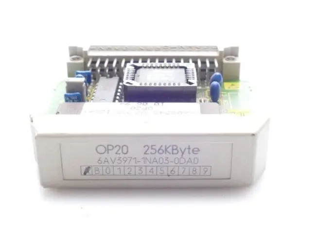Produktfoto 1 von Siemens OP20 6AV3971-1NA03-0DA0 Modul 6AV3 971-1NA03-0DA0 E:6