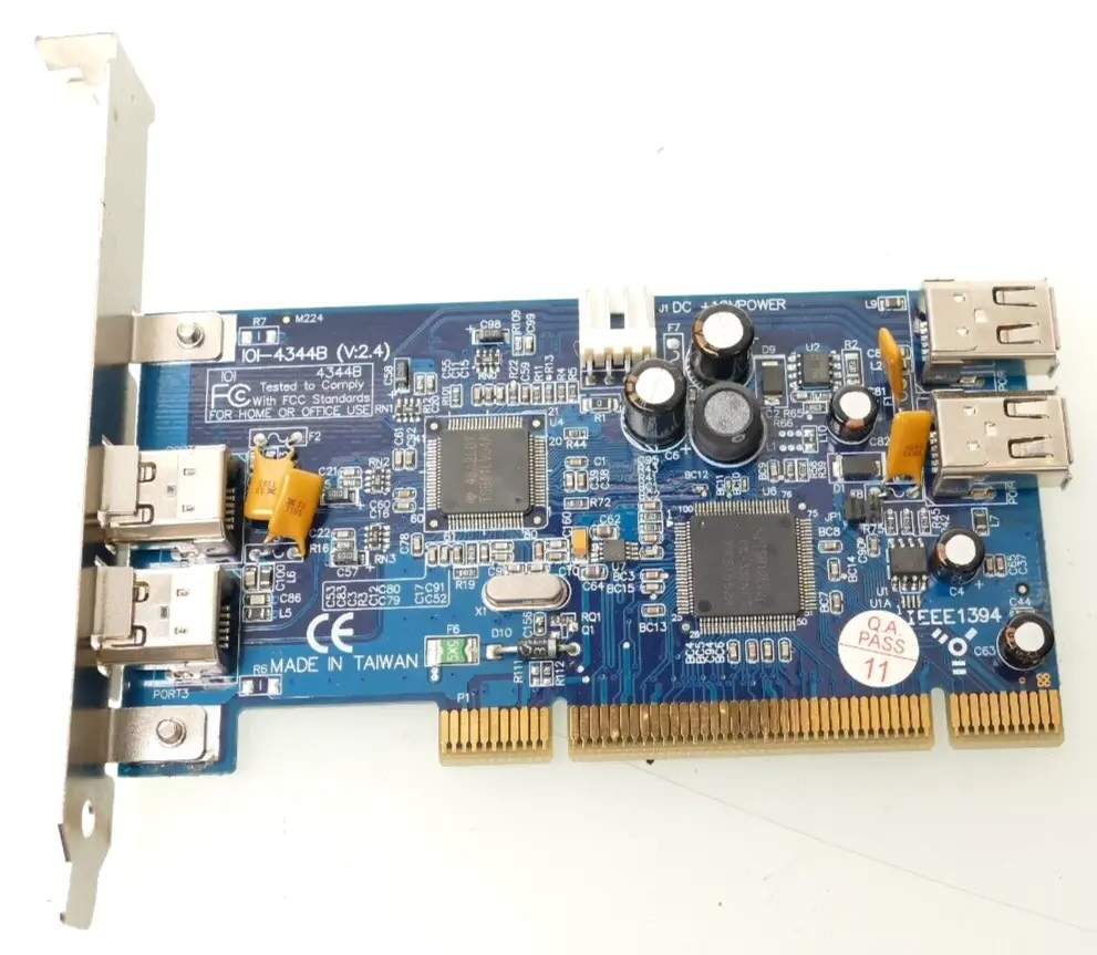 Produktfoto 1 von IOI Technology Platine IOI-4344B (V:2.4) | IEEE1394