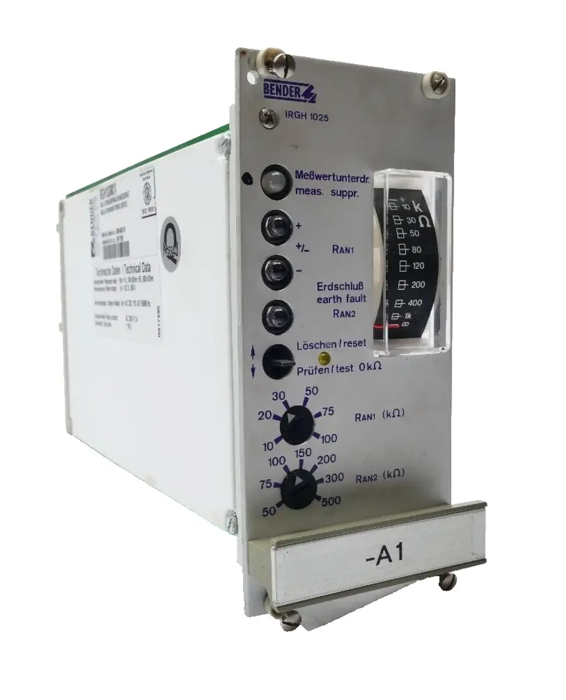 Produktfoto 1 von Bender IRGH 1025 Isolations-Überwachungsgerät IRGH1025MYX | B917590