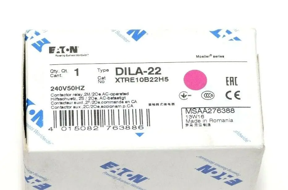 Produktfoto 1 von Eaton Moeller Hilfsschütz DILA-22 | XTRE10B22H5 | 276388