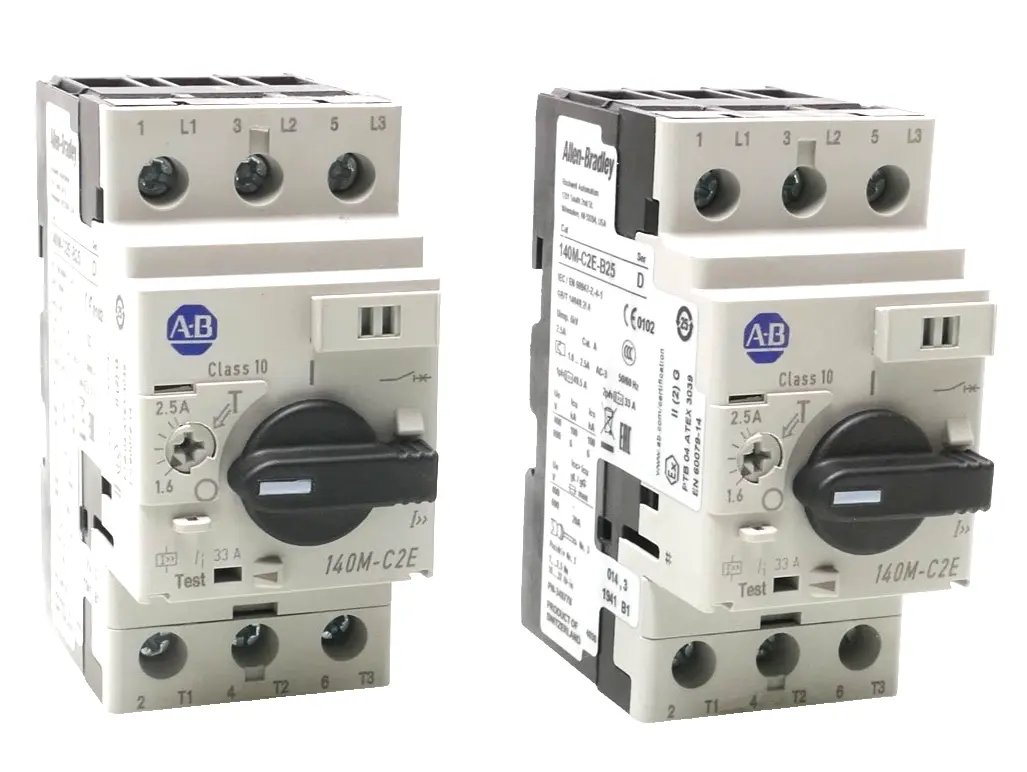 Produktfoto 1 von 2x Allen-Bradley Leistungsschalter | Ser.D | 140M-C2E-B25