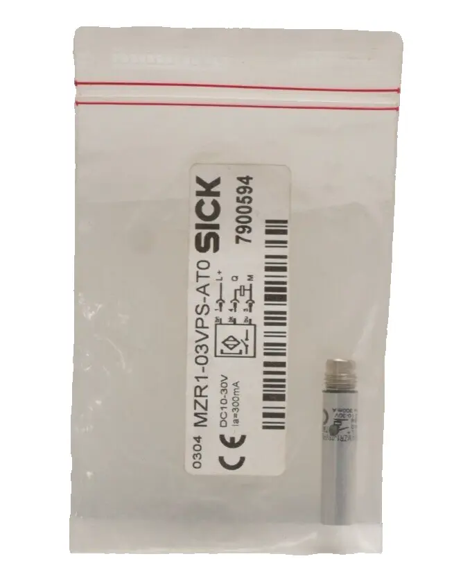 Produktfoto 1 von Sick 7 900 594 Pneumatischer Zylindersensor MZR1-03VPS-AT0 | 7900594