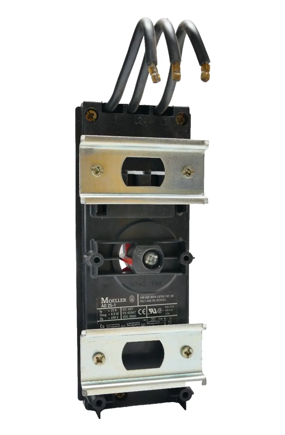 Produktfoto 1 von Moeller Geräteadapter 3-polig | AD25-1