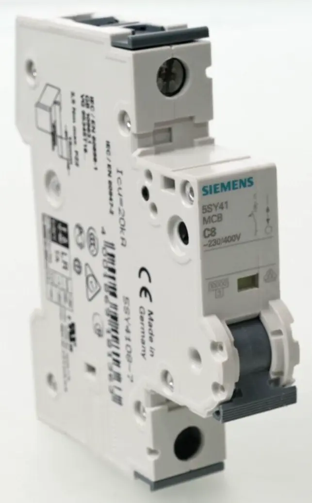 Produktfoto 1 von Siemens MCB Leitungsschutzschalter 5SY4 108-7 | C8 | 5SY4108-7