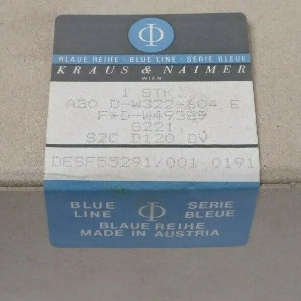 Kraus & Naimer Wahlschalter 1-36 | A30 D-W322-604 E
