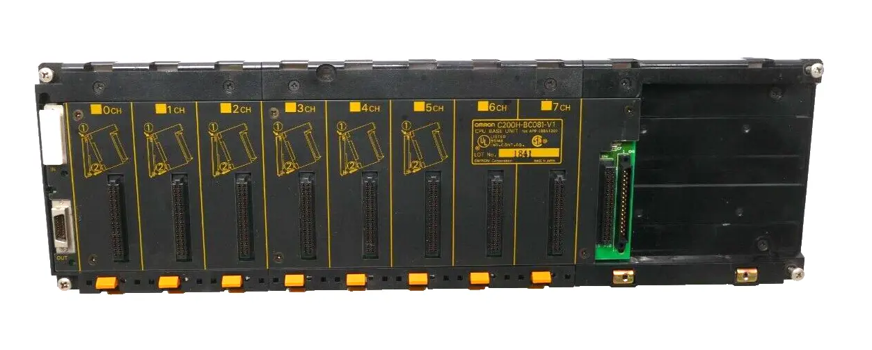 Produktfoto 1 von Omron CPU Base Unit | C200H-BC081-V1