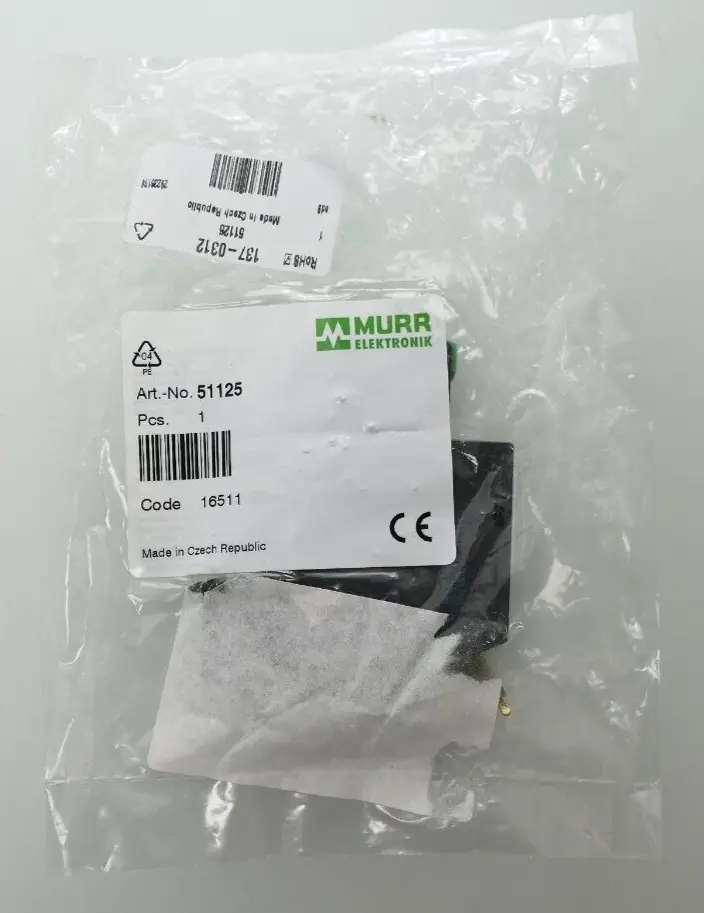 Produktfoto 1 von Murr Elektronik Industrierelais 24 V DC/AC | 51125