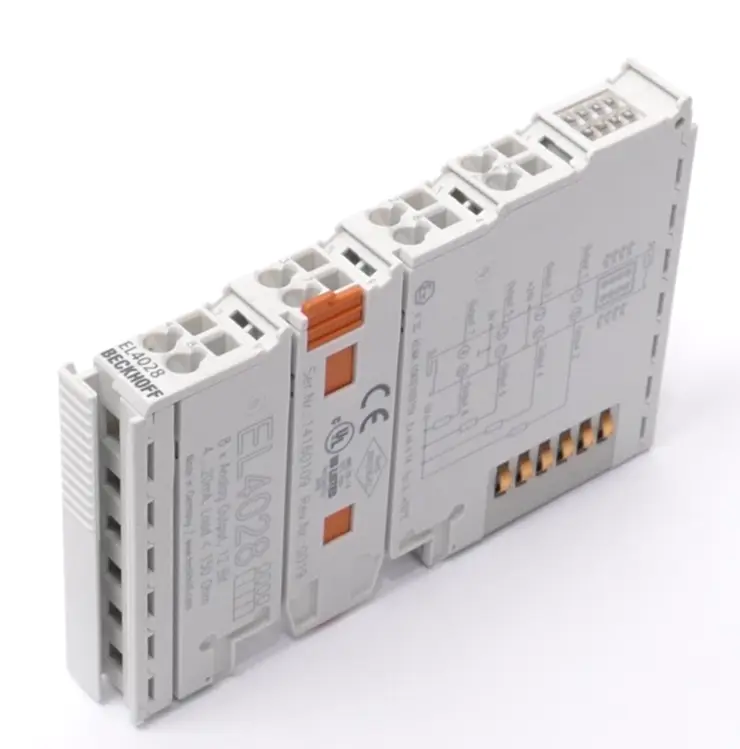 Produktfoto 1 von Beckhoff EtherCAT-Klemme, 8-Kanal-Analog-Ausgang | EL4028