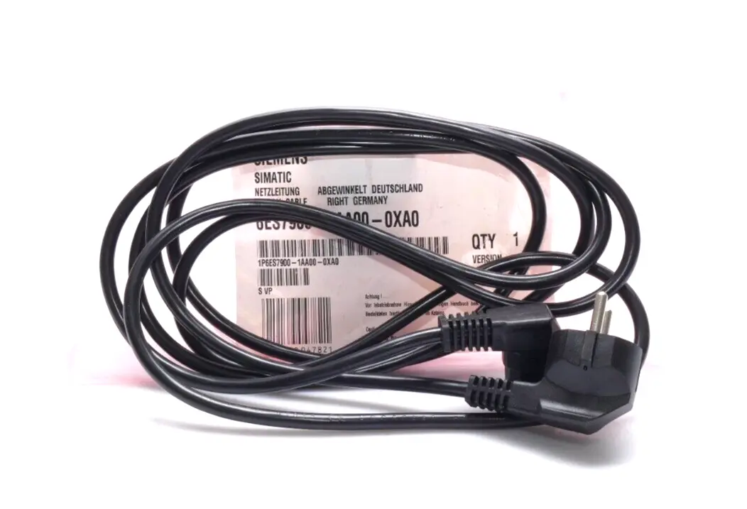 Produktfoto 1 von Siemens Simatic Netzleitung 6ES7 900-1AA00-0XA0 | E:00 | 6ES7900-1AA00-0XA0