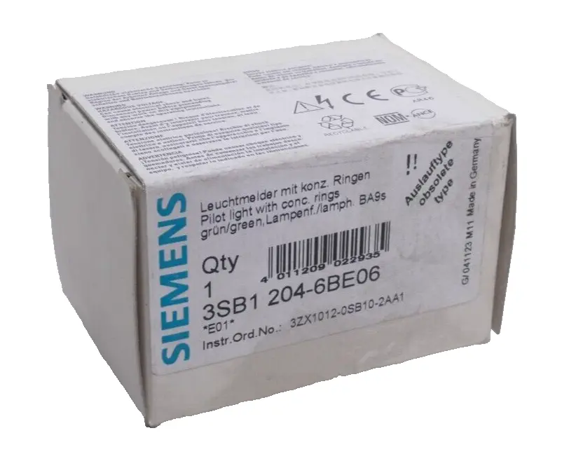 Produktfoto 1 von Siemens Leuchtmelder 3SB1 204-6BE06 | E:01 | 3SB1204-6BE06