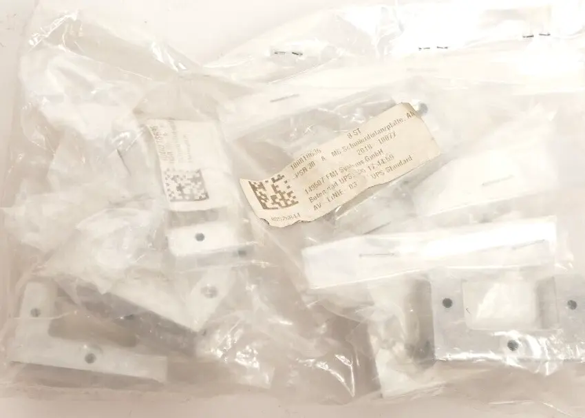Produktfoto 1 von 8x THK HSR 30-A-M6 Schmierdistanzplatte Aluminium 100018636