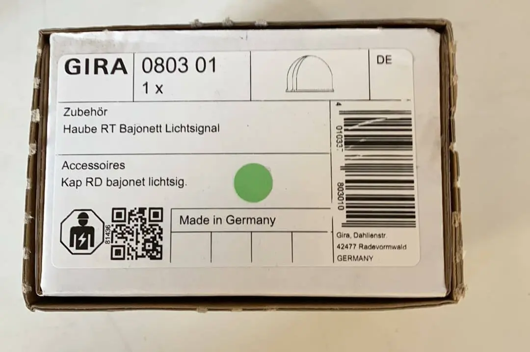 Produktfoto 1 von Gira Lichtsignal Haube Bajonett Rot Zubehör | 080301