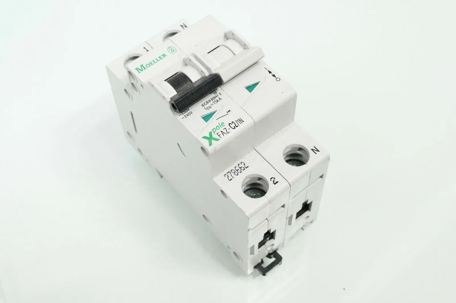Produktfoto 1 von Moeller Xpole Leitungsschutzschalter FAZ-C2/1N | 278662