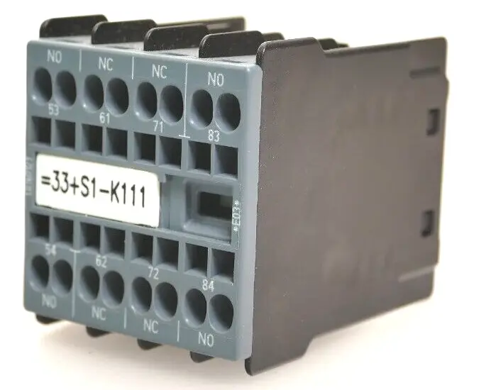 Produktfoto 1 von 2x Siemens Hilfsschalter 3RH2 911-2XA22-0MA0 | E:03 | 3RH2911-2XA22-0MA0