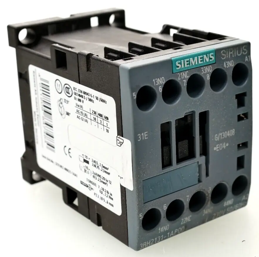 Produktfoto 1 von 2x Siemens SIRIUS Hilfsschütz 3RH2 131-1AP00 | E:04 | 3RH2131-1AP00