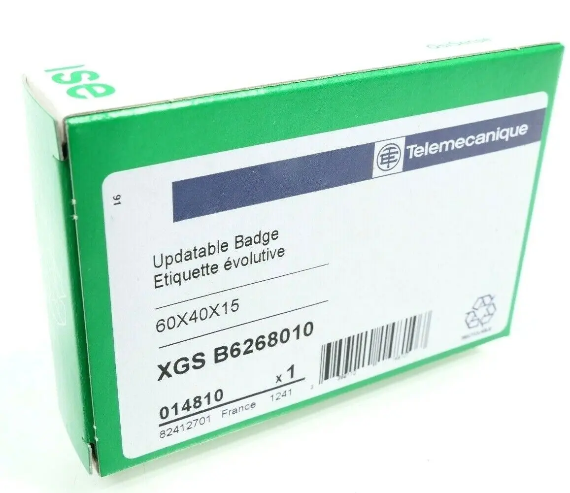 Produktfoto 1 von Schneider Telemecanique 60X40X15 Updatable Badge XGS B6268010 | 014810
