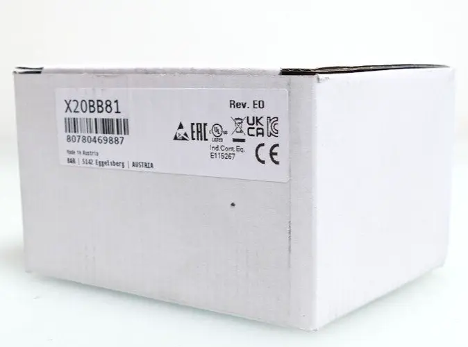 Produktfoto 1 von B&R Busmodul X20 BB 81 | Rev. E0 | X20BB81
