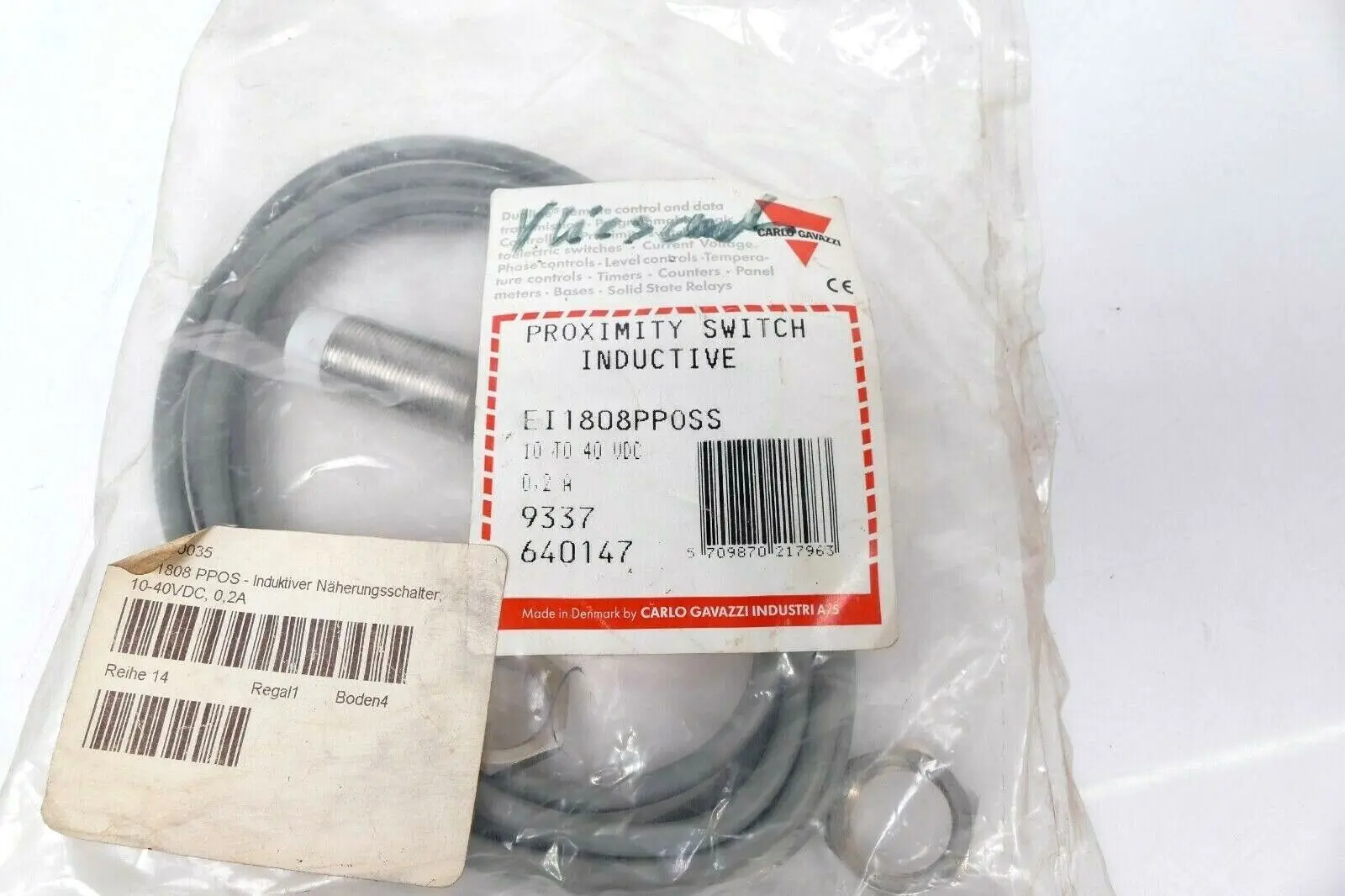 Produktfoto 1 von Carlo Gavazzi Proximity switch inductive | EI1808POSS