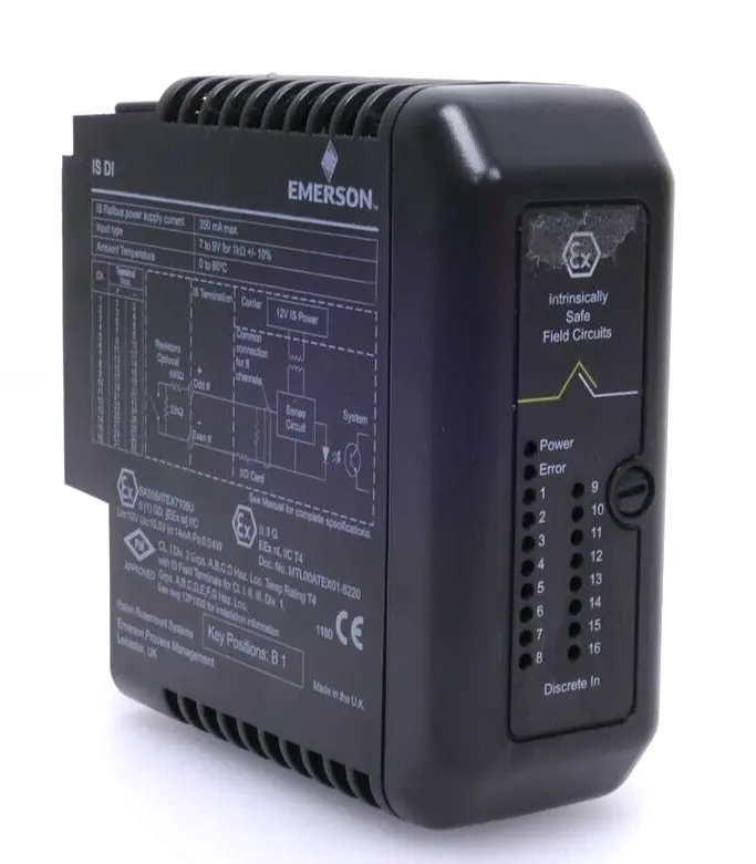 Produktfoto 1 von Emerson Fisher-Rosemount IS DI Input Module | Rev. J | KJ3101X1-BB1